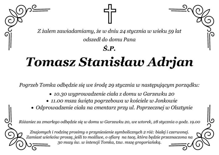 informacja ogłoszenie