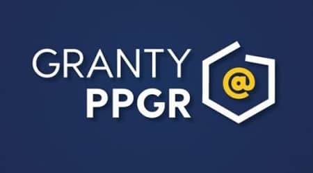 Źródło: serwis gov.pl Grafika z konturem granic Polski, symbolem małpy oraz napisem: granty ppgr