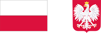 flaga i godło Polski.