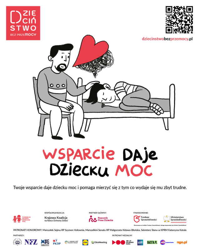 źródło: dziecinstwobezprzemocy.pl plakat dziecinstwobezprzemocy.pl