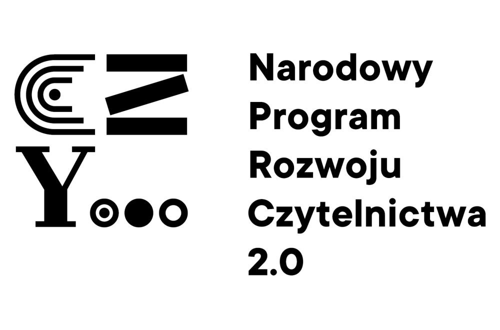 Logo z napisem Narodowy Program Rozwoju Czytelnictwa 2.0