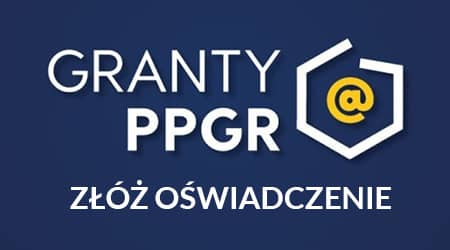 Źródło: ppgr logo ppgr z napisem granty ppgr